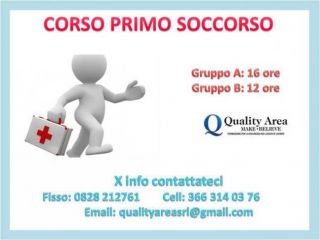 corsoCorso primo soccorso