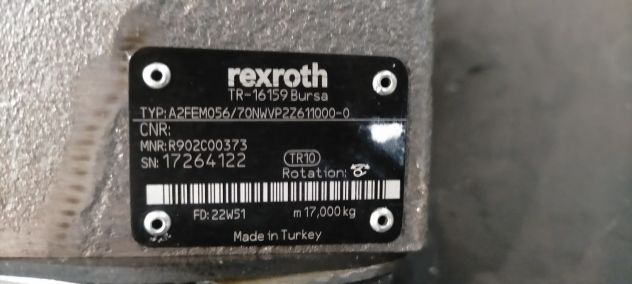 Motore Rexroth A2FEM056/70NWVP2Z611000-0 - Foto 4