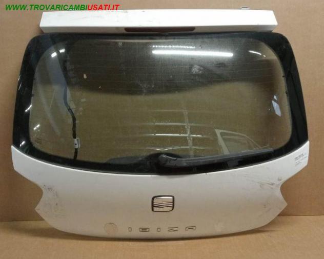PORTELLO POST. BIANCO C/MOT. Mod. 5 P 999-U1297338 Carrozzeria  Lamierati esterni  Portello  Portello post. SEAT - IBIZA - 2008  2012, SEAT - IBIZA -