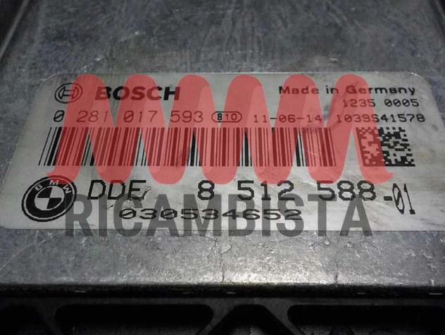 0281017593 BMW E87 118d centralina motore Bosch - Foto 2