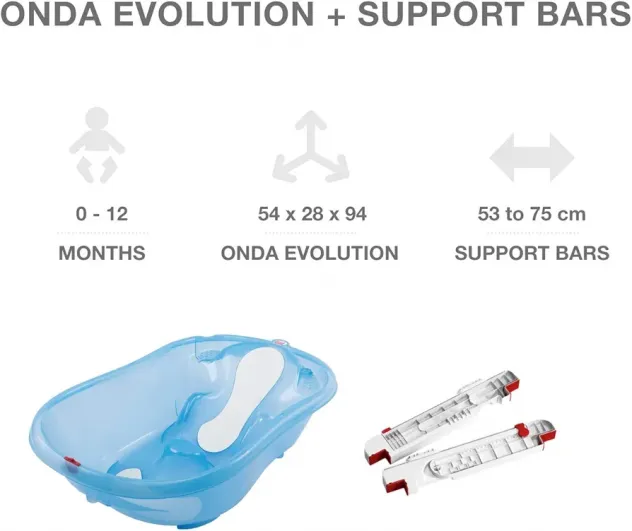 Vaschetta bagnetto + barre supporto vasca Onda Evolution - Foto 5