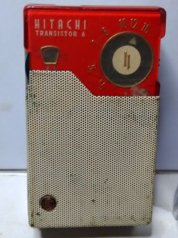 2 radio vintage an 1958 e 1960 in OM di marca HITACHI E SHARP - - Foto 2