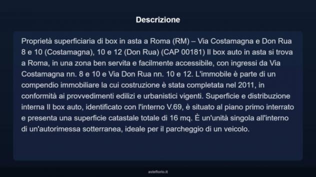 Immobile in asta di 16 m² in vendita a Roma - Foto 4