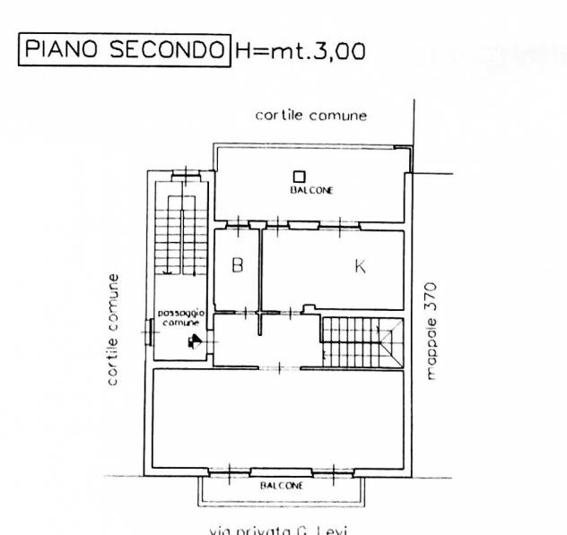 Via Levi, appartamento posto su due livelli in una palazzina bifamiliare con giardino privato. L'immobile si sviluppa su 2 livelli con doppio ingress - Foto 17