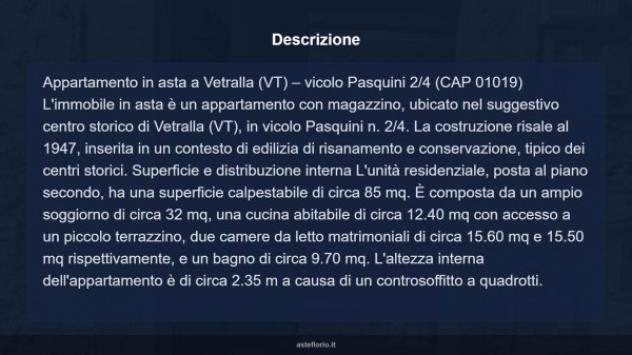 Immobile in asta di 85 m² con più di 5 locali in vendita a Vetralla - Foto 18