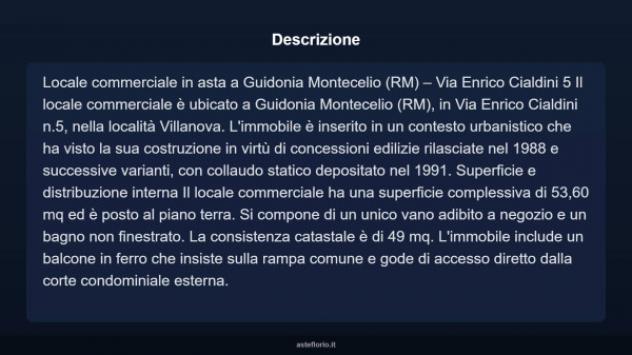 Immobile in asta di 53 m² in vendita a Guidonia Montecelio - Foto 4