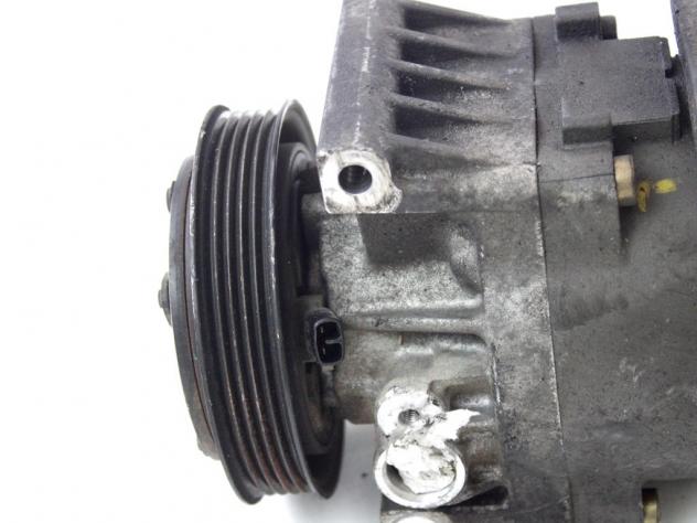 4675168 COMPRESSORE CLIMATIZZATORE CLIMA A/C FIAT BARCHETTA 1.8 B RICAMBIO USATO - Foto 4