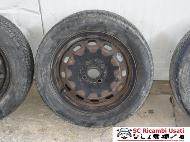Cerchi In Ferro R15 Ford Fiesta Mk6 - 32888 - Foto 3