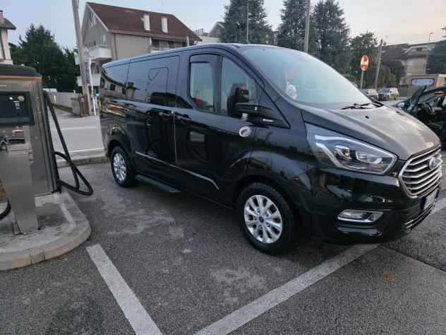 Ford Tourneo Custom ibrido plugin UNICO interni pelle perfetto 8 posti - Foto 3
