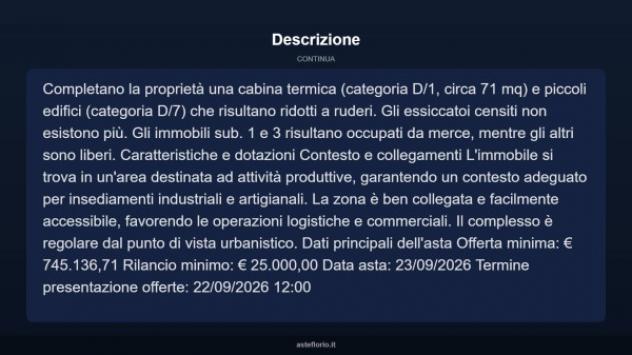 Immobile in asta di 9000 m² in vendita a Recanati - Foto 9