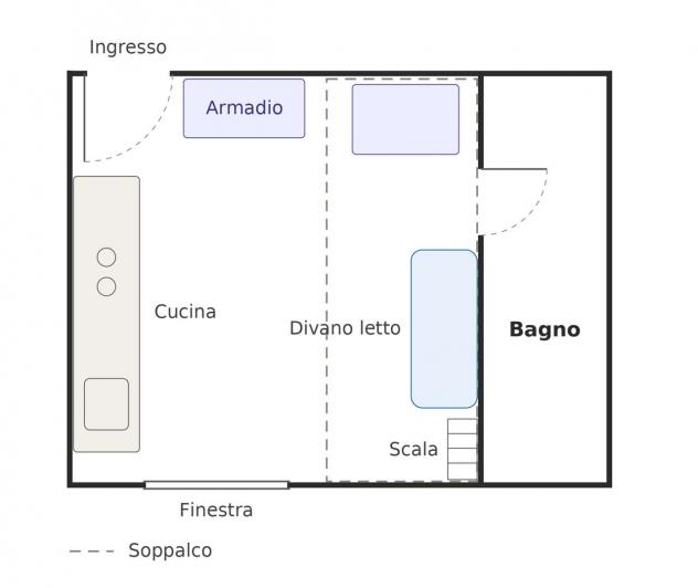 A012767 - NoLo - MONOLOCALE LIBERO DAL 1 NOVEMBRE - Foto 14
