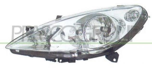 PROIETTORE D.(versione senza fendinebbia) PG4204903 Parti elettriche  Fanaleria  Proiettori  Proiettore ant. PEUGEOT - 307 CC - 2004  2005