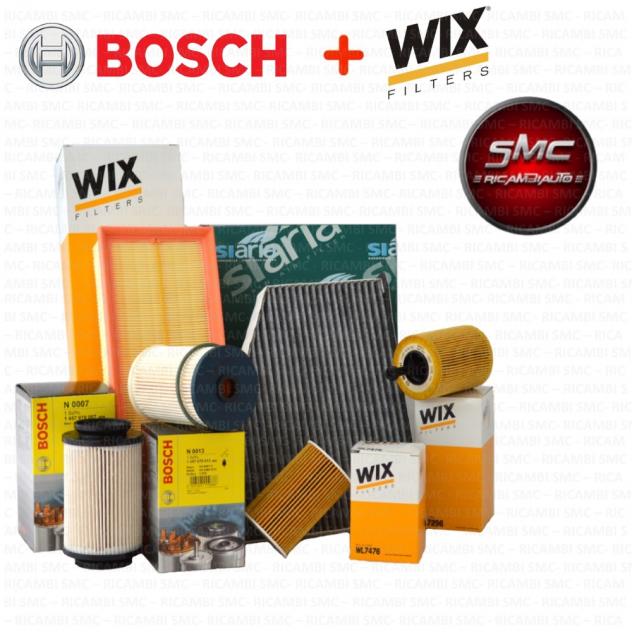 Kit Tagliando Filtri Vari Ktm040 Per Auto Fiat