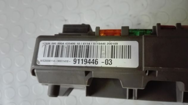 Centralina fusibili Bmw E90 320D XD del 2009 (9119446-03) - Foto 3