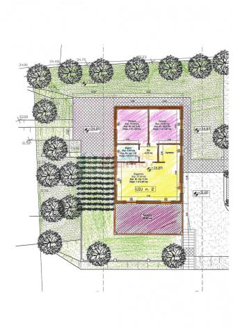 Lotto di terreno edificabile per costruzione di villa bifamigliare - Foto 2