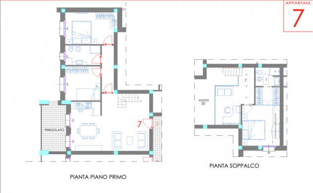 Porzione di casa in vendita a Castelnuovo Magra - Foto 6