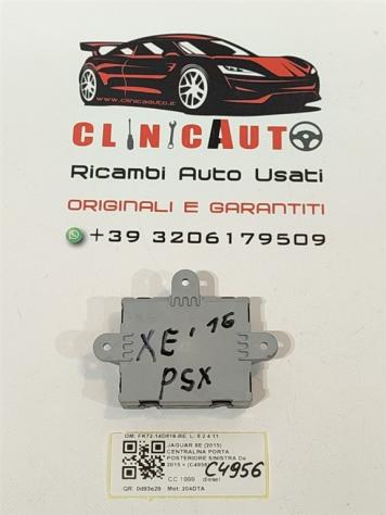 CENTRALINA PORTA POSTERIORE SX JAGUAR XE Serie (X760) FK72-14D619-BE 204DTA (15) - Foto 3