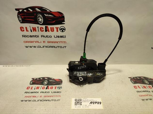 SERRATURA POSTERIORE SINISTRA OPEL Astra J 2° Serie 13503807 (11)