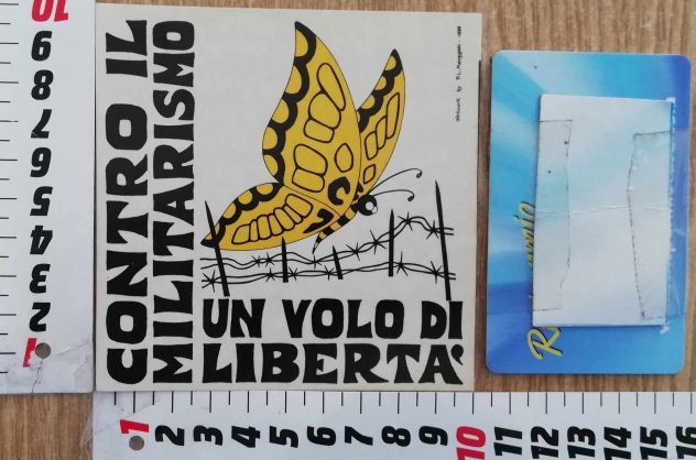 Adesivo sticker anarchico antimilitarista - Foto 7