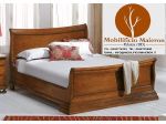Mobili Rustici ClassicLetti Matrimoniali a Barchetta cod 008 per Camere Da Letto