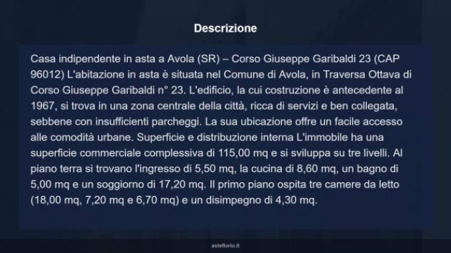 Immobile in asta di 115 m² in vendita a Avola - Foto 11