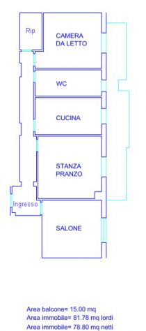 APPARTAMENTO 80mq Arenella PA
