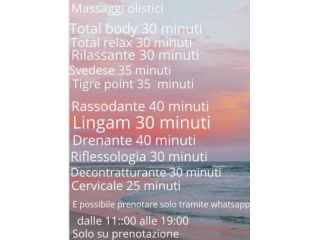 Massaggi - benessere Monopoli - Massaggi  olistici Tel:3290812375