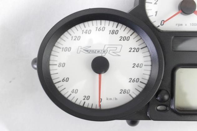 BMW K 1200 R 62117718205 STRUMENTAZIONE CONTACHILOMETRI K43 04 - 16 DASHBOARD SPEEDOMETER - Foto 2