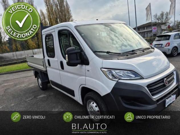 FIAT Ducato 2.3 140cv Cassone DC Doppia Cabina PM 7 posti E6 rif. 23800145