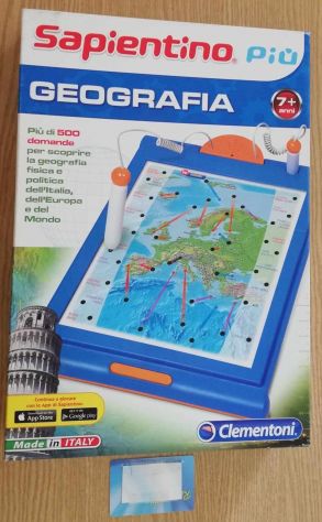 Gioco Sapientino Più Geografia (Clementoni) - Foto 2