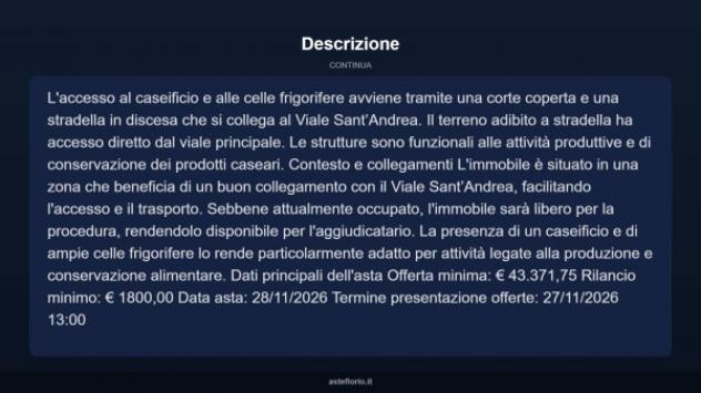 Immobile in asta di 4852 m² in vendita a Maniace - Foto 10