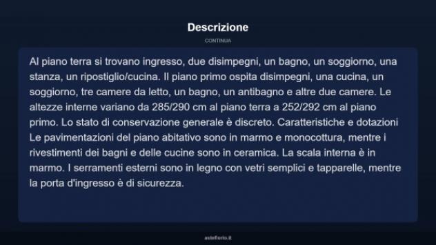 Immobile in asta di 240 m² con più di 5 locali e box auto doppio in vendita a Corana - Foto 17