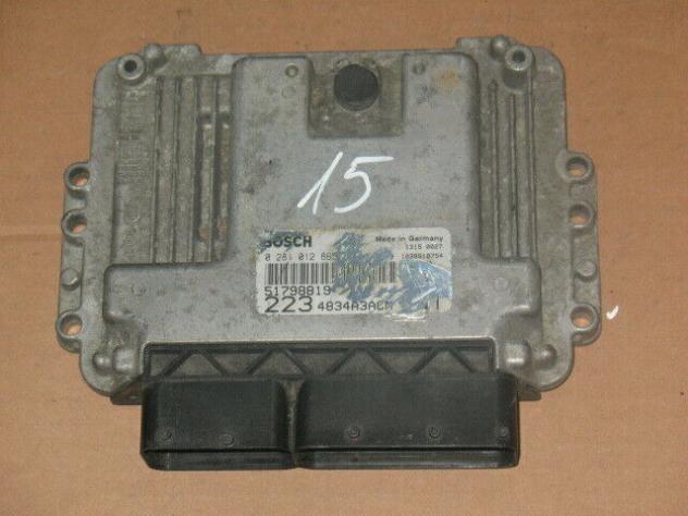 0281012865 ECU CENTRALINA FIAT DOBLO 1.9 JTD, BOSCH 0281012865 55206075 - Foto 3