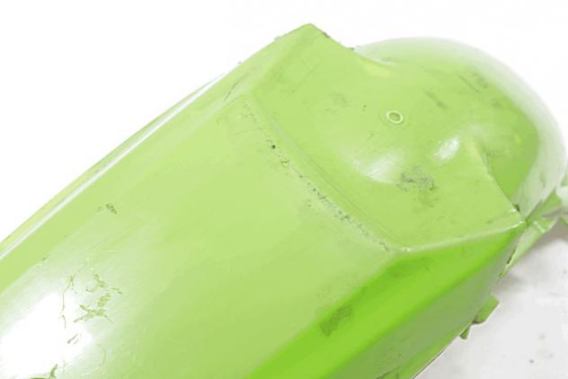 PARAFANGO POSTERIORE KAWASAKI KX 250 F 2004 - 2005 350230020290 REAR FENDER CON GRAFFI LEGERMENTE DANNEGGIATO - Foto 3