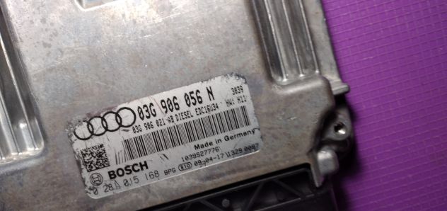 CENTRALINA MOTORE AUDI A3 1.9 TDI BOSCH 0 281 015 168, 0281015168, 03G 906 056 N - Foto 5
