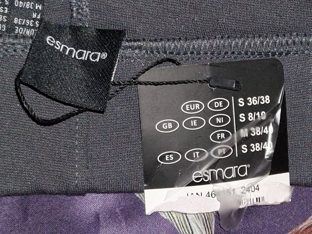 Pantaloni Leggings elasticizzati Cavallerizza Sportivi Donna Tessuto Tecnico - Foto 10