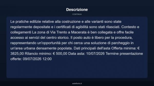 Immobile in asta di 12 m² in vendita a Macerata - Foto 9
