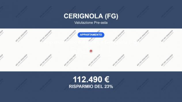Immobile in asta di 142 m² con più di 5 locali e box auto in vendita a Cerignola