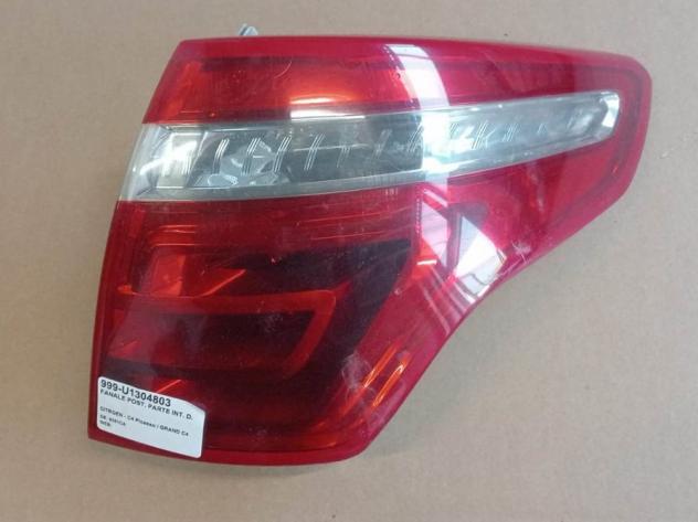 FANALE POST. PARTE INT. D. 999-U1304803 Parti elettriche Fanaleria Fanali Fanale post. dx. CITROEN - C4 Picasso / GRAND C4 Picasso - 01-08-2010 - 0