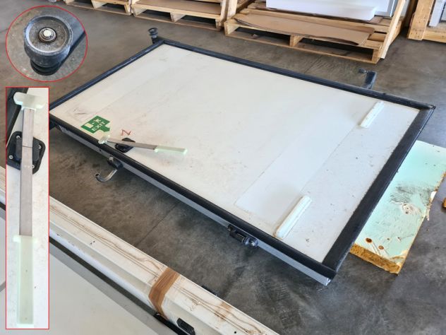 3 porte scorrevoli per cella frigo usate - Foto 5