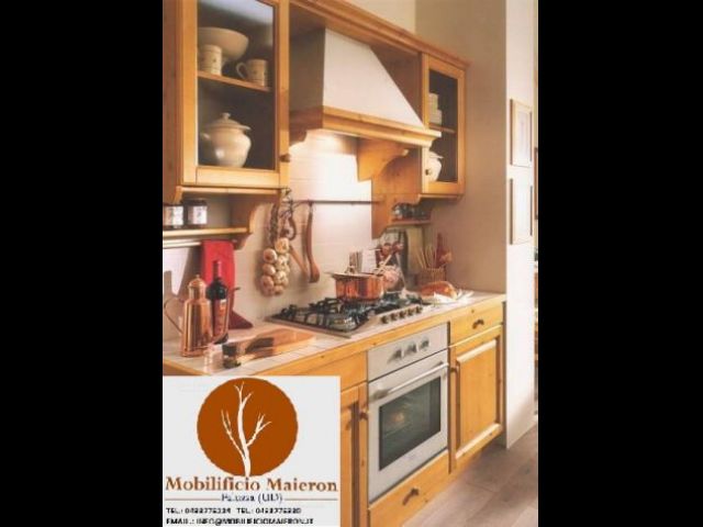 Mobili Rustici Country In Legno Cucine in Pino Abete Massello Nuove Non Usate