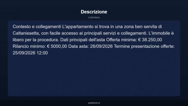 Immobile in asta di 127 m² con più di 5 locali in vendita a Caltanissetta - Foto 11