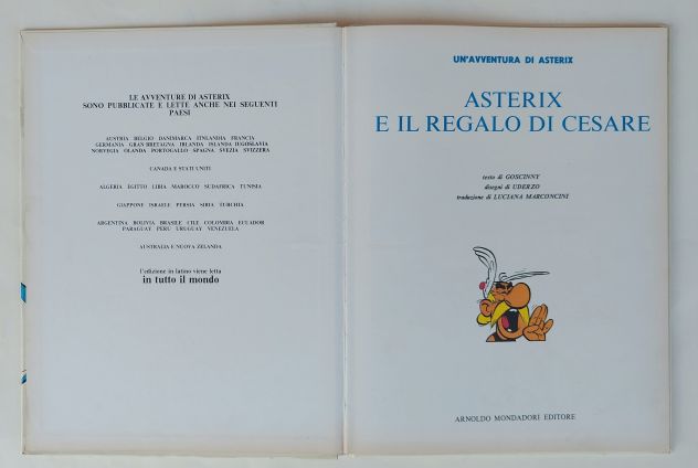 Asterix e il regalo di Cesare di Goscinny e Uderzo Ed.Arnoldo Mondadori, 1978 - Foto 4