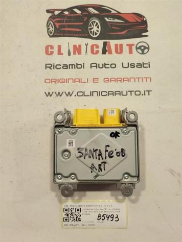 CENTRALINA AIRBAG HYUNDAI Santa Fe 3° Serie 95910-2B970 0285010123 D4EB (0612) - Foto 4