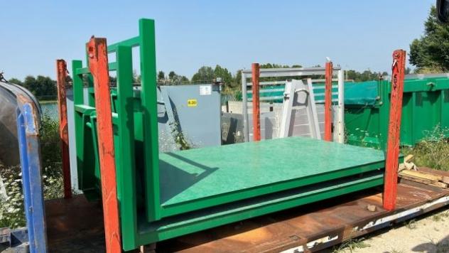 CONTAINER SCARRABILE NUOVO A PIANALE SENZA SPONDE rif. 23957991