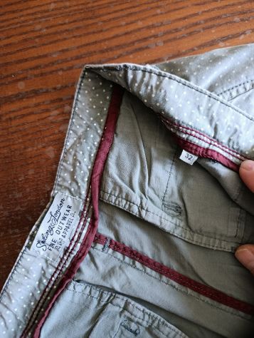 PANTALONCINI UOMO VERDINO POIS BIANCHI SMILING LONDON T.32 - Foto 3