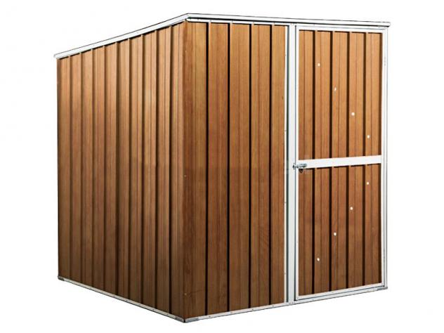 Box prefabbricato, casetta da giardino in lamiera zincata. Capanno ricovero attrezzi o deposito/garage auto in Acciaio 1.75 x 1.85 m x h1.92 m - 70 KG - Foto 2