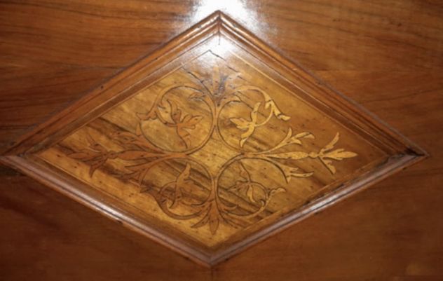 Cassapanca in Legno di Noce Antico - Foto 7