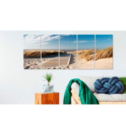 Quadro Da Spiaggia 225x90 E 200x80 ARREDALACASA - Foto 2