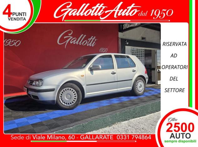 Volkswagen Golf 1.6 benzina 100cv
